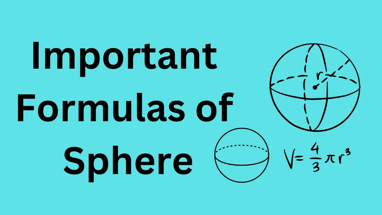 Sphere Formula