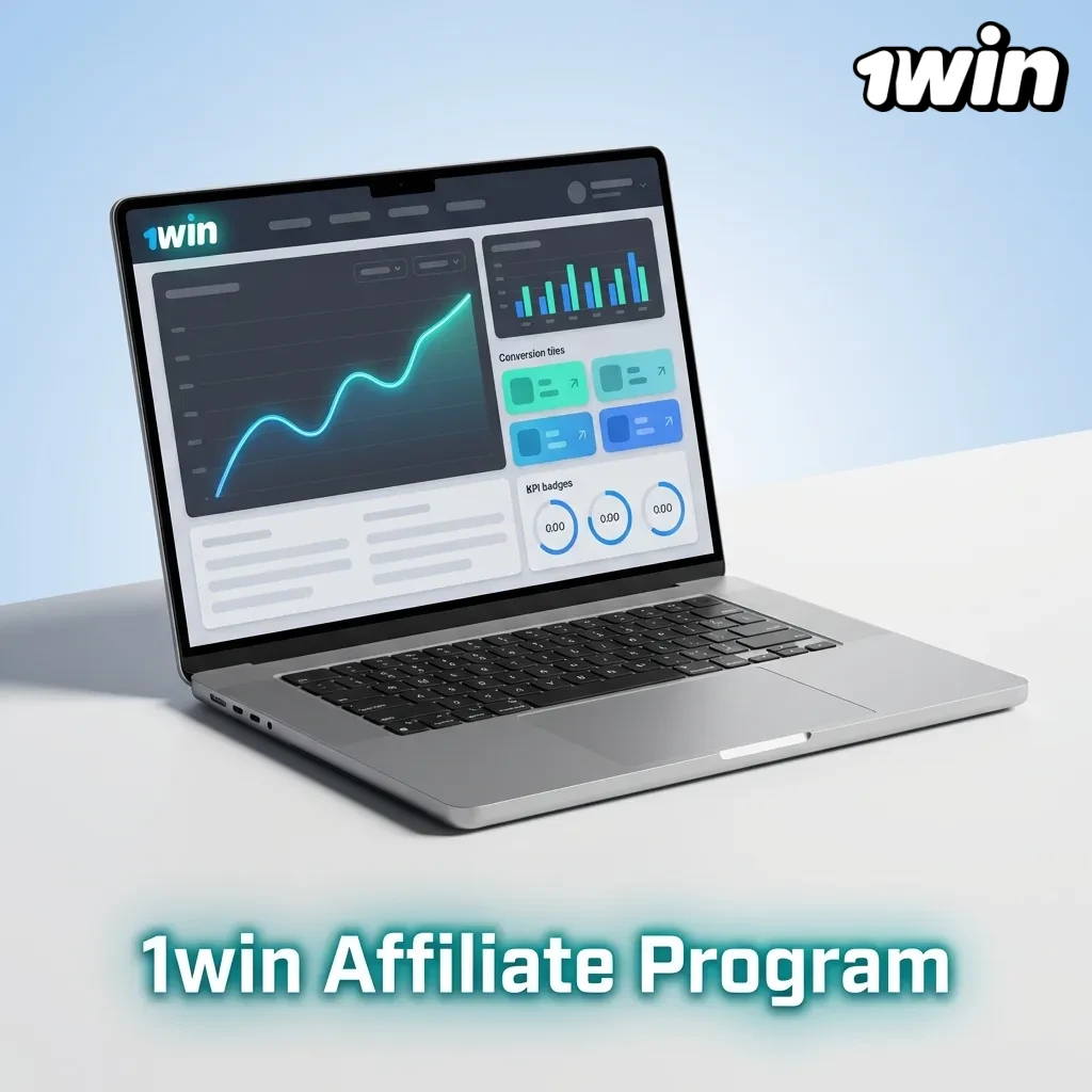 1win Affiliate Program offering up to 60% Revenue Share and CPA deals for partners.