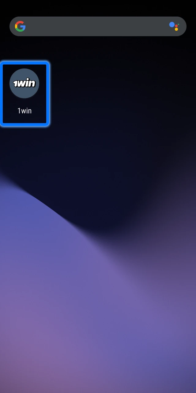 Restart the 1win app to complete the update and access new features.