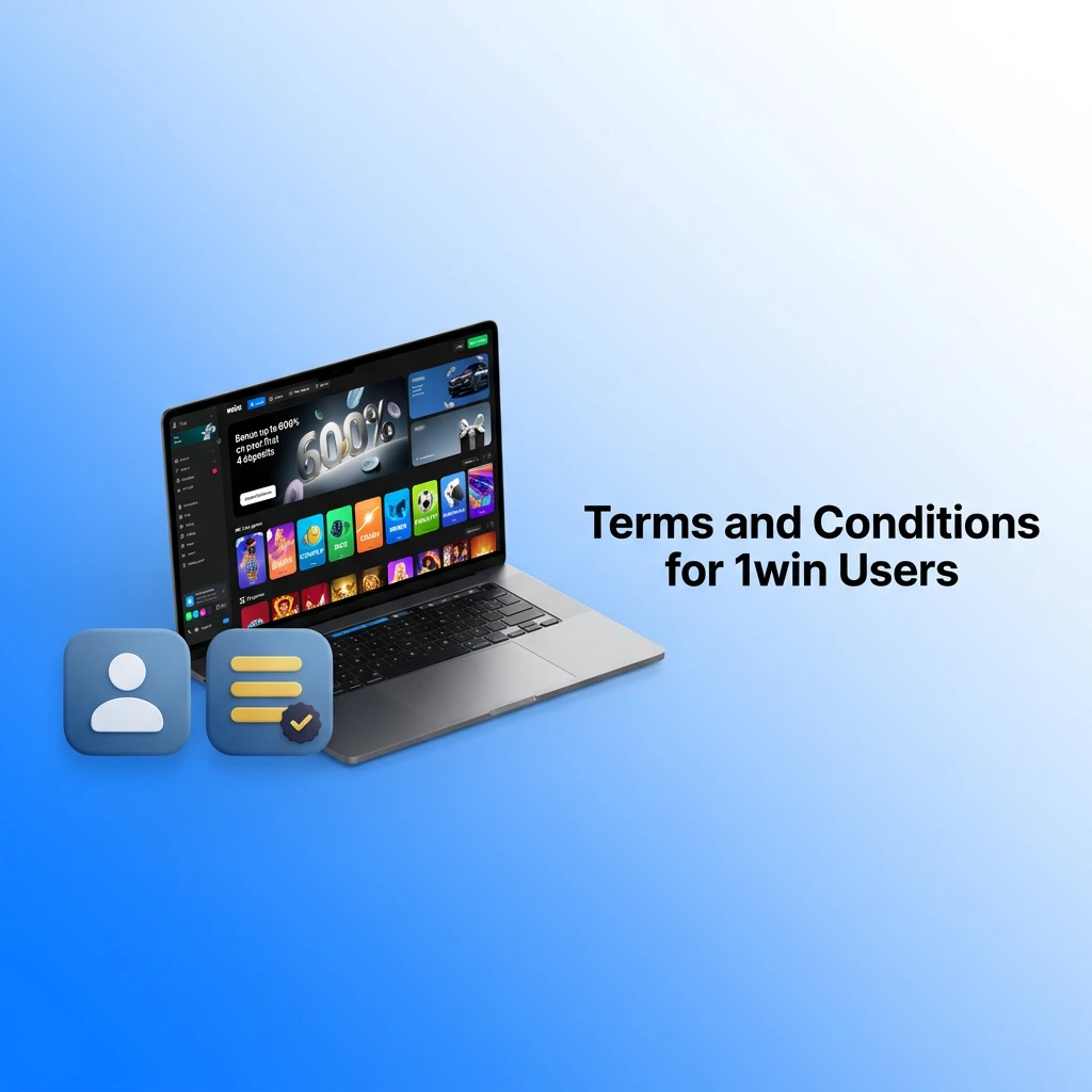 1win Terms and Conditions covering age requirement, one account rule, bonus eligibility, accurate info, and withdrawal conditions