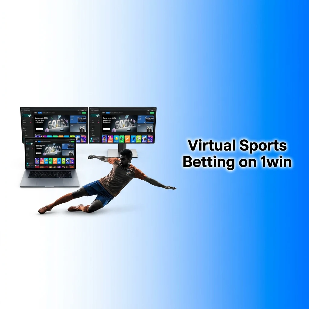 Virtual sports betting on 1win India featuring cricket, football, horse racing and greyhound racing with RNG algorithms